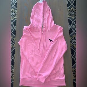 Vintage Victoria’s Secret Pink Zip Up Hoodie